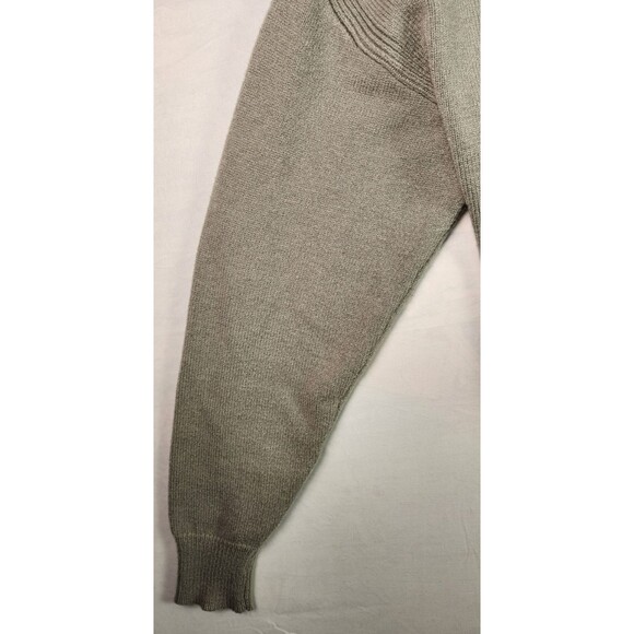 Women’s Philosophy Button Front Long Sleeve Grey/Green Cardigan Medium - Picture 10 of 11